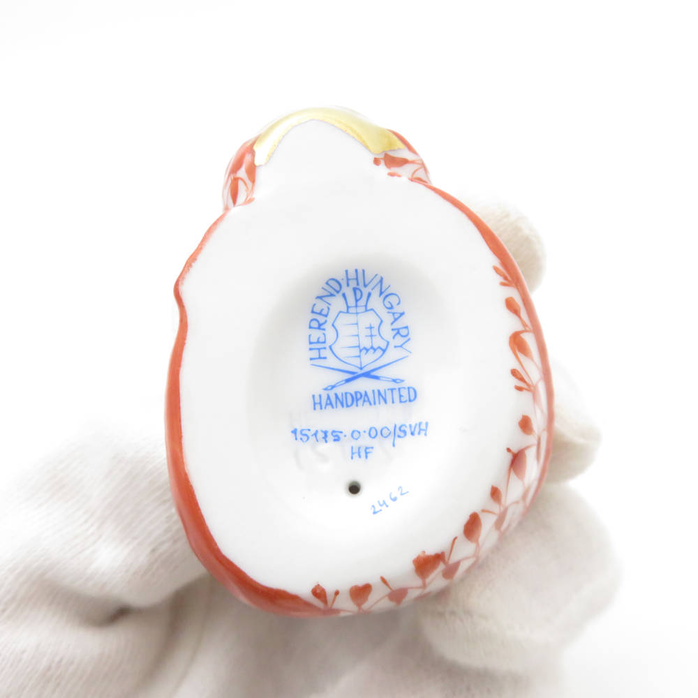 美品 Herend ヘレンド 干支 2008 ねずみ 子 置物 1点 フィギュリン