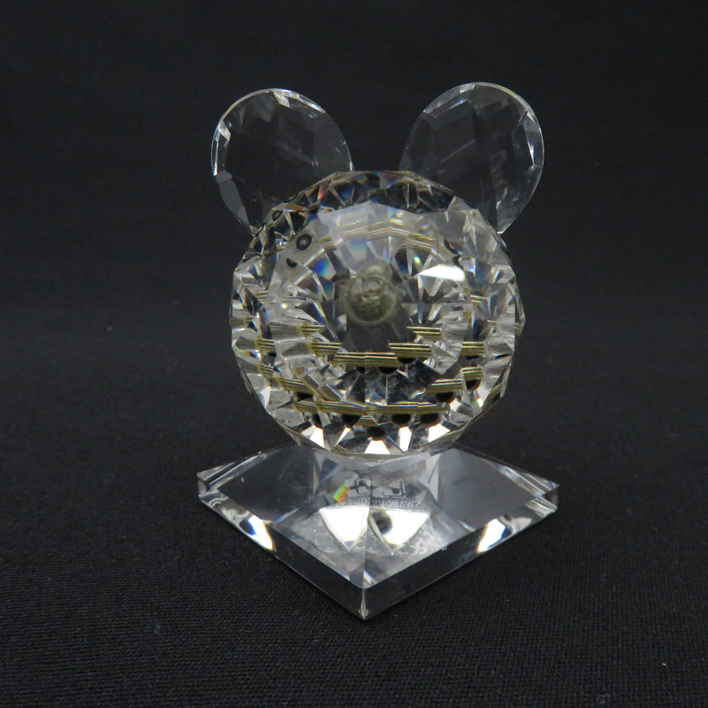 【美品】付属品つき　スワロフスキーオブジェ SWAROVSKI スワロフスキー クリスベア Lucky Charm クリスタル