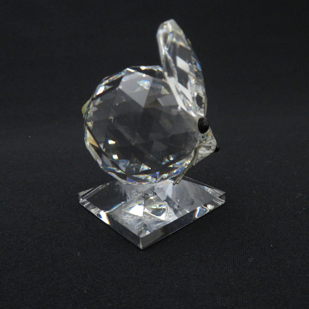 【美品】付属品つき　スワロフスキーオブジェ SWAROVSKI スワロフスキー クリスベア Lucky Charm クリスタル