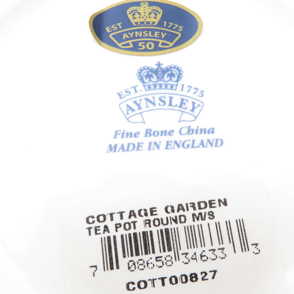美品 Aynsley エインズレイ コテージガーデン ティーポット 美品 Aynsley エインズレイ コテージガーデン ティーポット