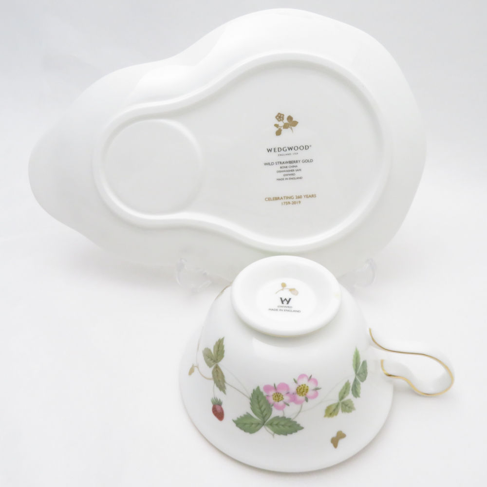未使用 WEDGWOOD ウェッジウッド ワイルドストロベリー ゴールド 
