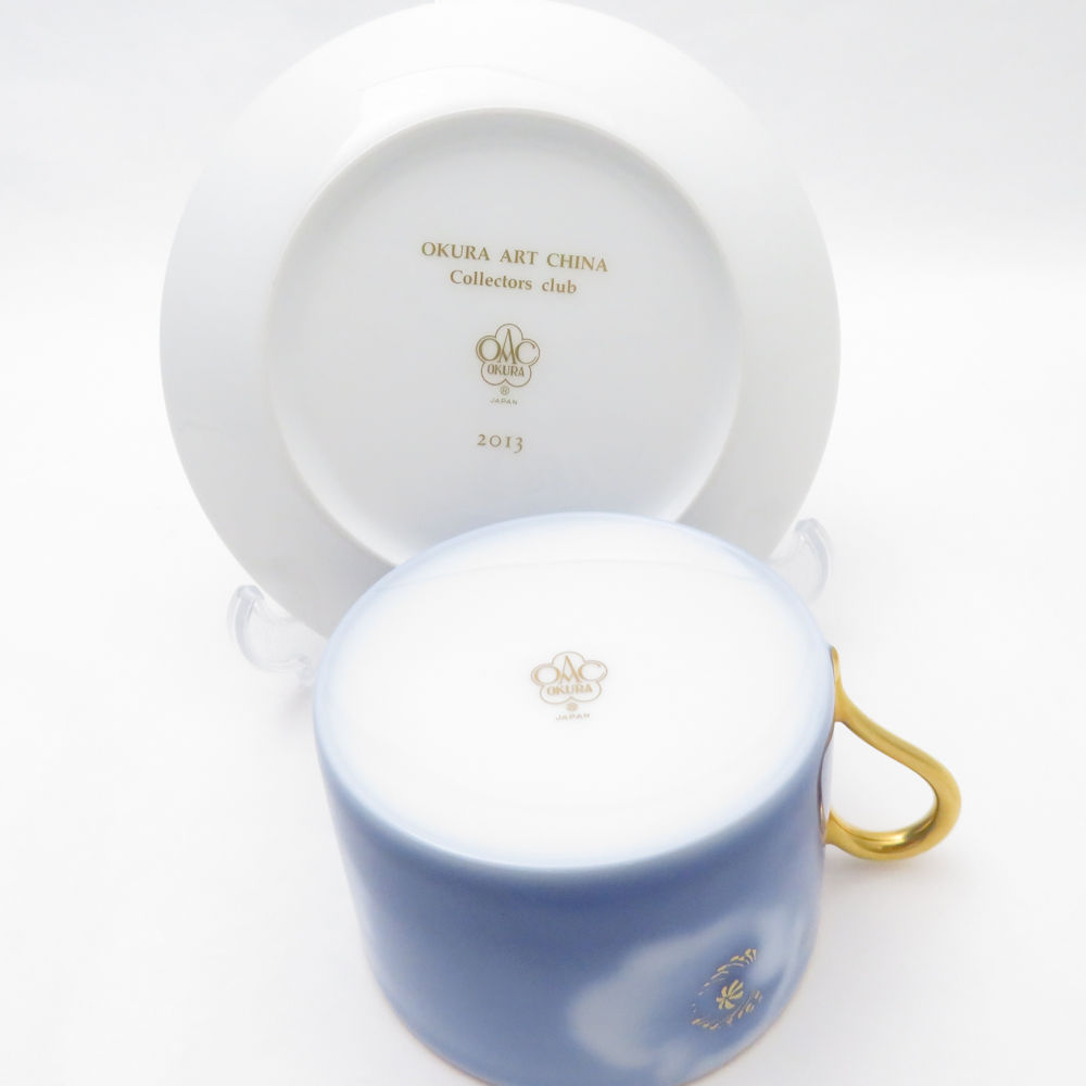 レア品】 大倉陶園 コレクターズクラブ カップ&ソーサー 2013 ポピー