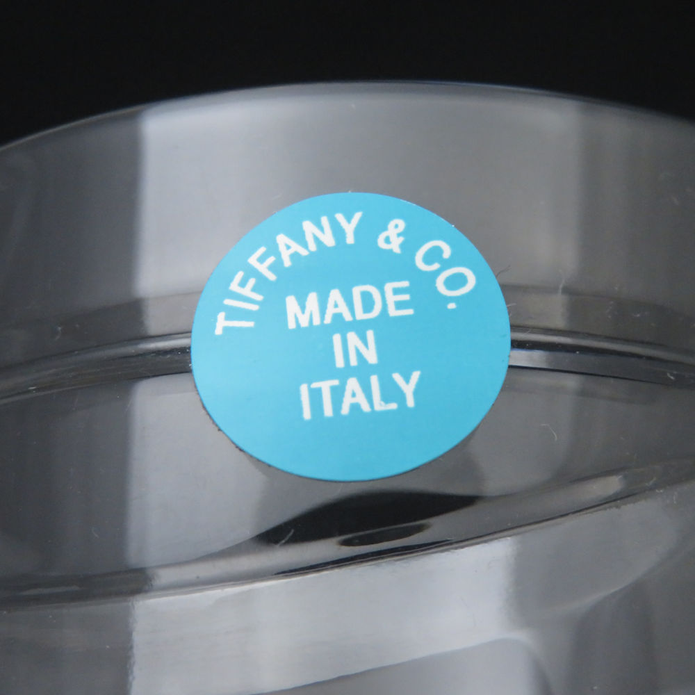 Tiffany &amp; Co. - 美品 TIFFANY＆Co. ティファニー タンブラー 2点 ペア ロックグラス オールドファッション SM3133F2 Amazon｜TIFFANY(ティファニー) ガラス タンブラー セット ロゴ