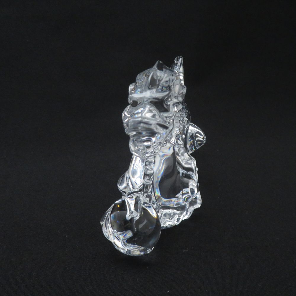 Baccarat - 未使用 Baccarat バカラ フィギュリン 1点 干支 辰 龍 置物 インテリア SM4119B1 未使用 Baccarat バカラ フィギュリン 1点 干支 辰 龍 置物