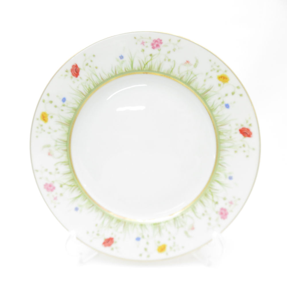 未使用 HAVILAND アビランド Floralies 中皿 3枚 セット 21cmプレート