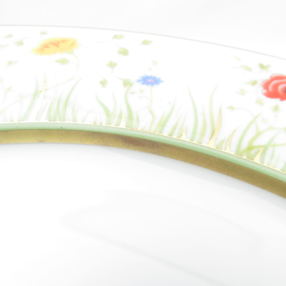 未使用 HAVILAND アビランド Floralies 中皿 3枚 セット 21cmプレート