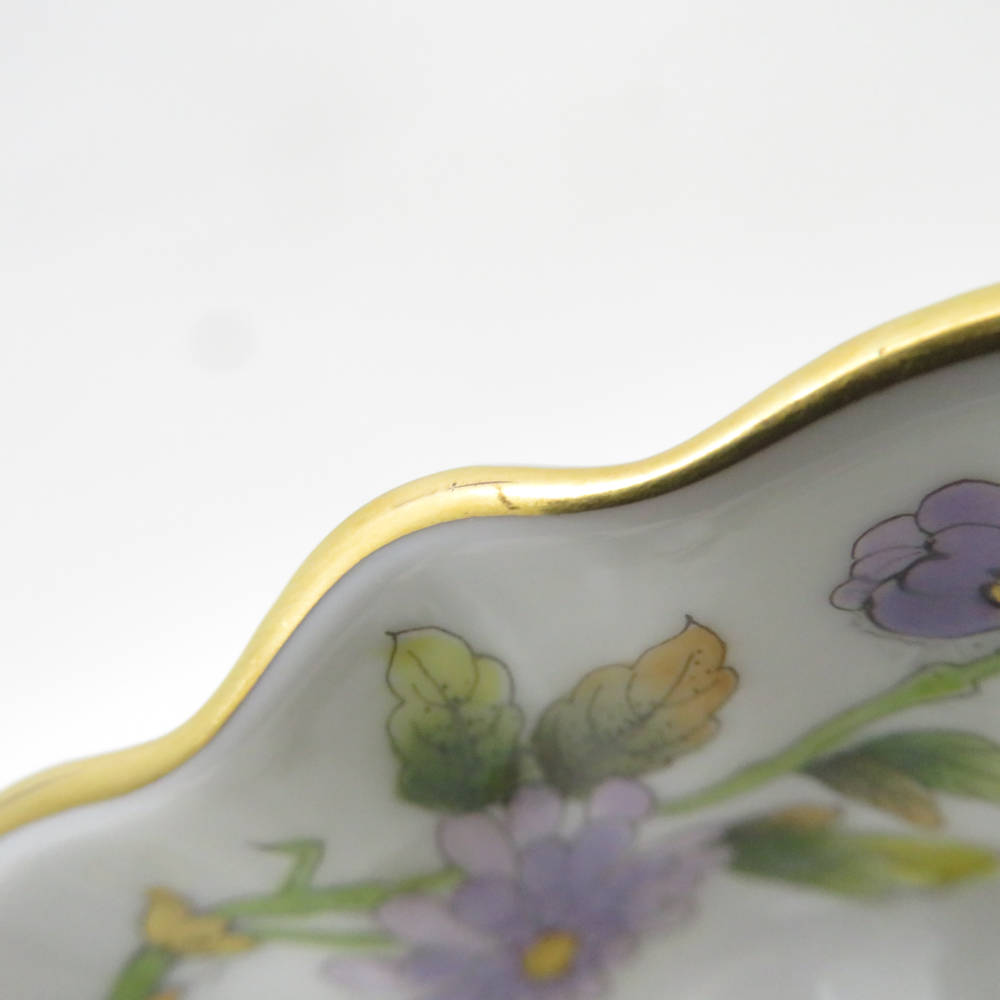 Herend - 美品 Herend ヘレンド ロイヤルガーデン EVICTF1 492 オープンシュガー 1点 砂糖 ボウル グリーン 花 フラワー SU12191C2 美品 Herend ヘレンド ロイヤルガーデン EVICTF1 492 オープン