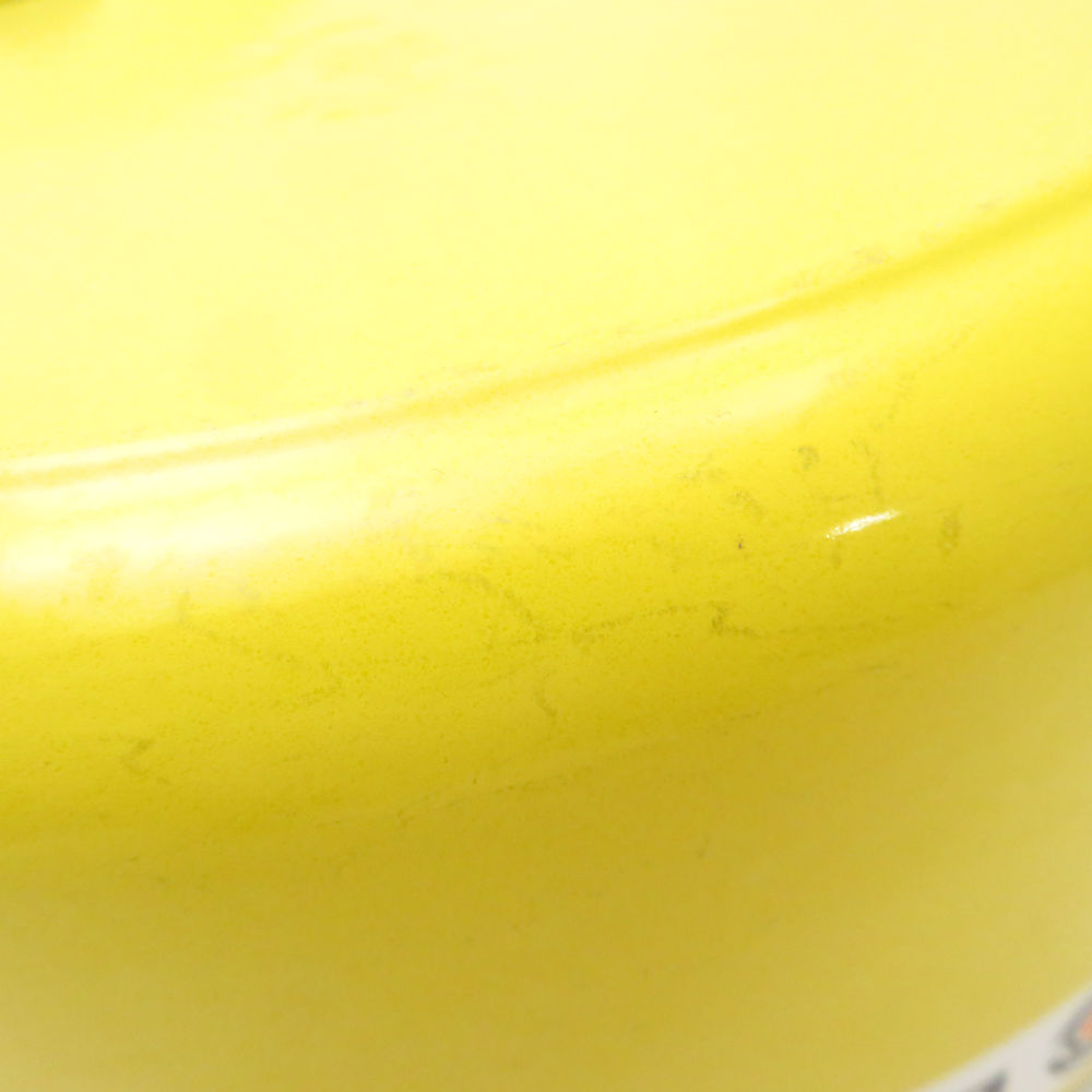 美品 Le Creuset ルクルーゼ ココットオーバル ディジョンイエロー