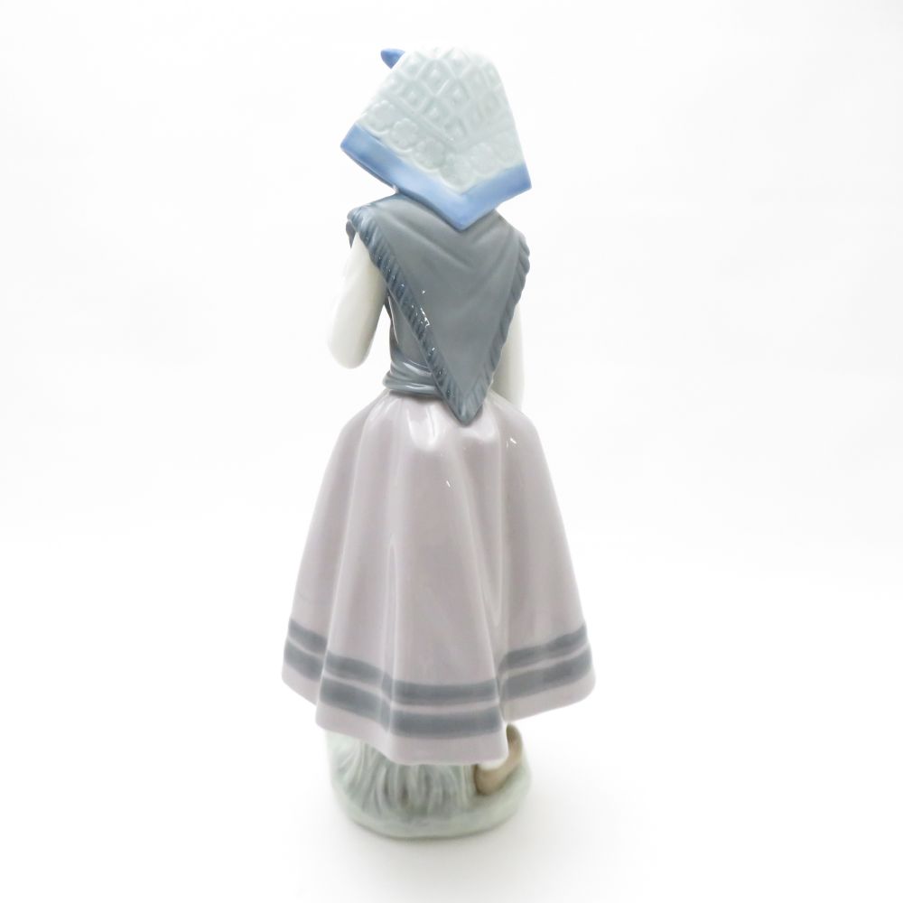 LLADRO リヤドロ 5202 少女アラセリーと2匹のアヒル フィギュリン 1点