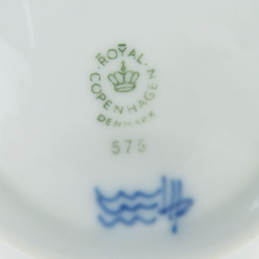 美品ロイヤルコペンハーゲン ブルーフルーテッドプレインボウル 2枚