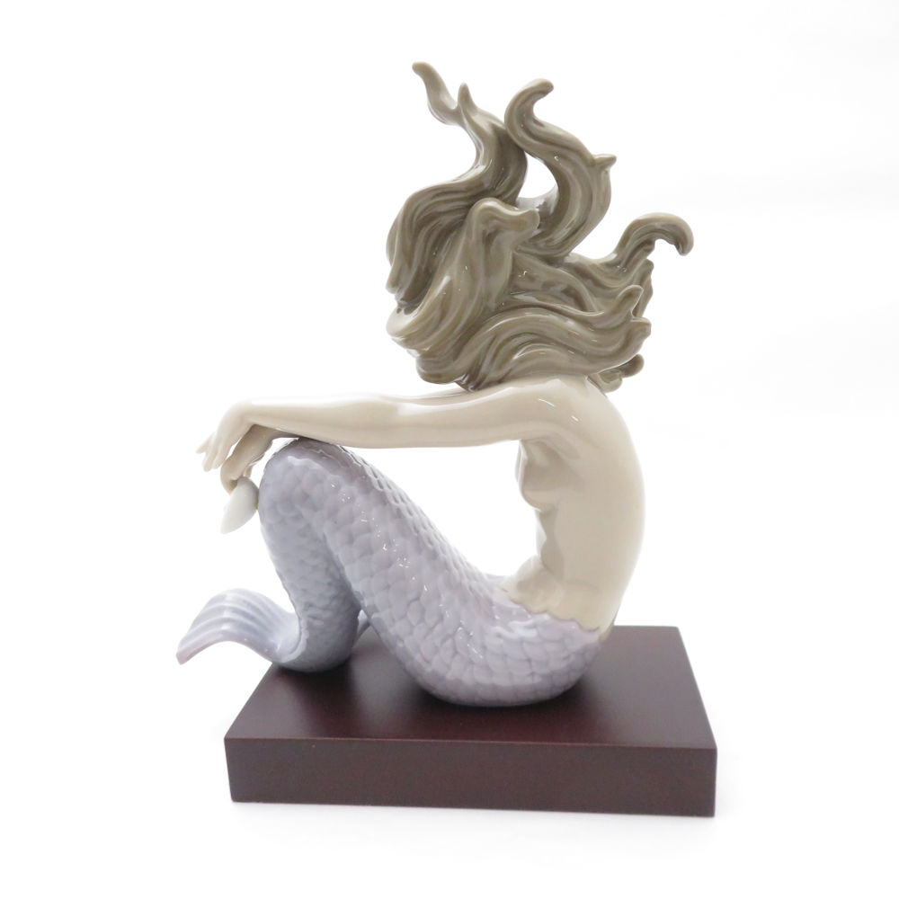 美品 LLADRO リヤドロ 1413 イリュージョン マーメイド フィギュ