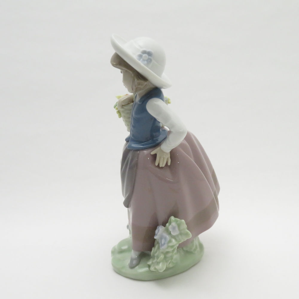 LLADRO リヤドロ 5221「甘い花の香り」 フィギュリン 置物 陶器人形 SY9759P 【中古】 | フィギュリン | reMOVE  ONLINE SHOP