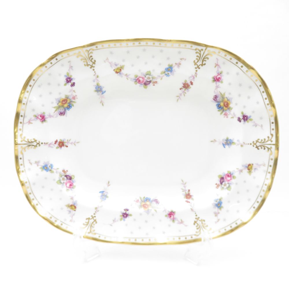 Royal Crown Derby ロイヤルクラウンダービー ロイヤルアントワネット オーバルディッシュ 1枚