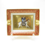 エルメス 武士乗馬図 アッシュトレイ