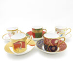 大倉陶園 歳時記シリーズ お正月/花見/鯉のぼり/七夕/クリスマス デミタスカップ＆ソーサー