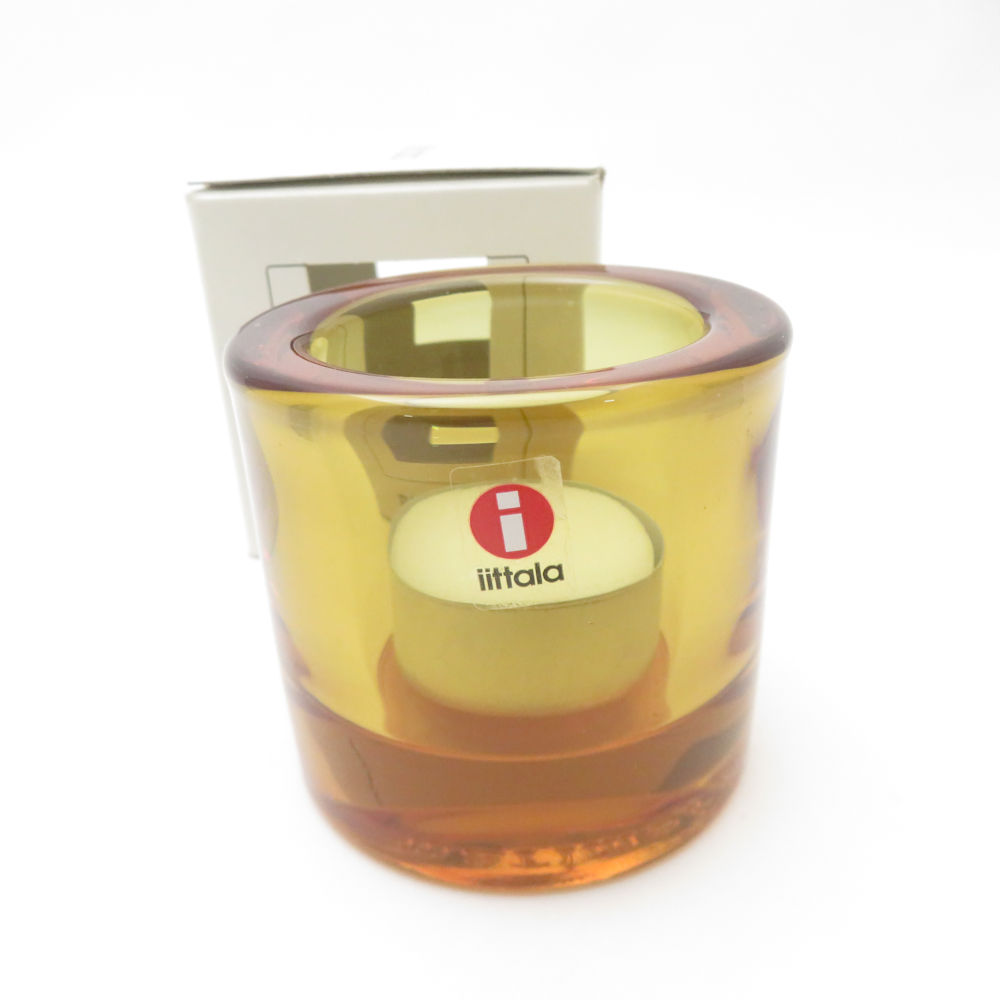 イッタラ×マリメッコ Kivi キヴィ　キャンドルホルダー　60mm ローズオリーブ