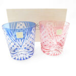 カガミクリスタル 襷 江戸切子 ロックグラス