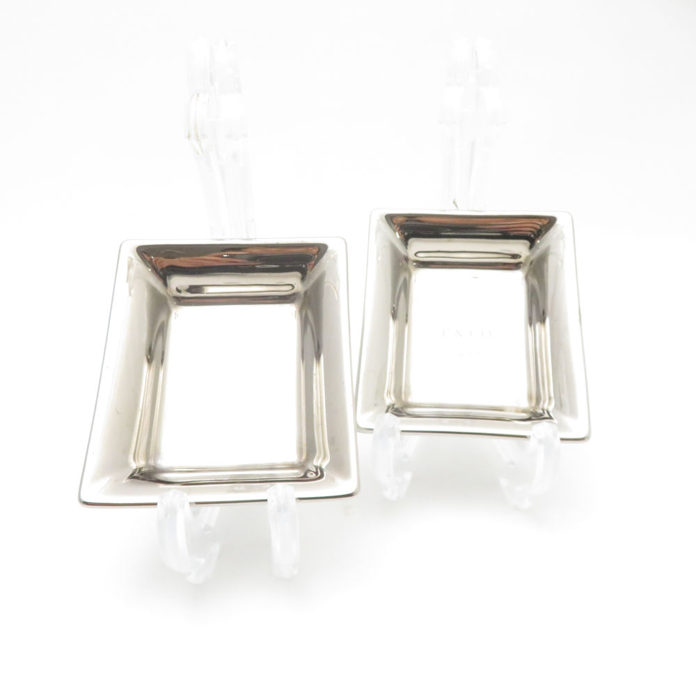 ティファニー メタリック ヴィドポシェ&ロゴ 小皿