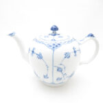 ロイヤルコペンハーゲン ブルーフルーテッドハーフレース ティーポット