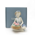 リヤドロ 8574 どこに飾ろうかな フィギュリン