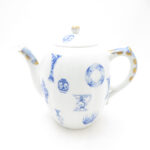 深川製磁 ブルーチャイナ 　ポット（大）