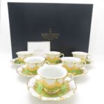 MEISSEN マイセン Bフォーム グランツゴールド モカカップ＆ソーサー